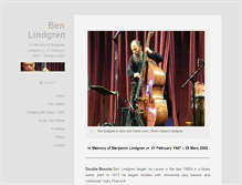 Tablet Screenshot of benlindgren.free-jazz.net